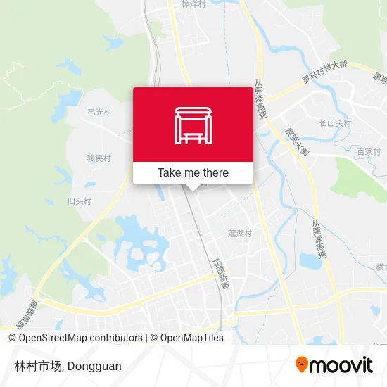 林村市场 map