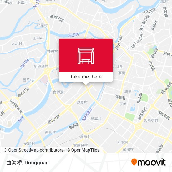 曲海桥 map