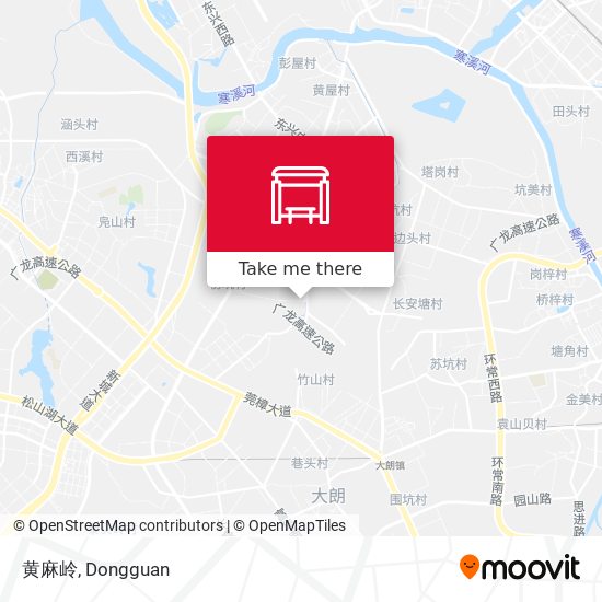 黄麻岭 map