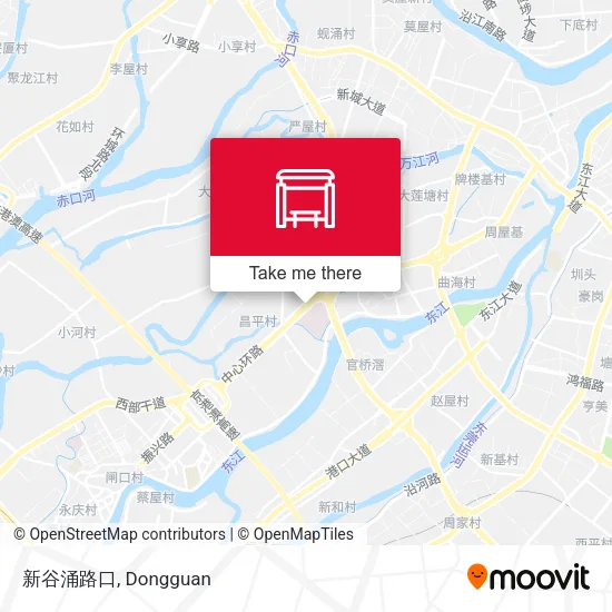 新谷涌路口 map