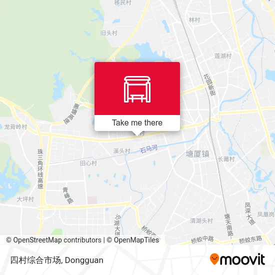 四村综合市场 map
