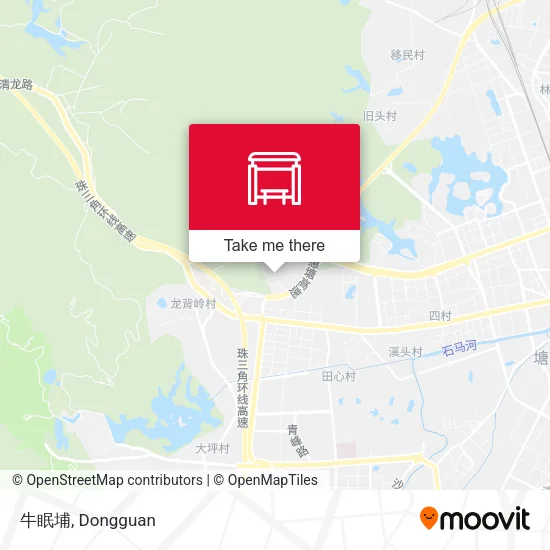 牛眠埔 map