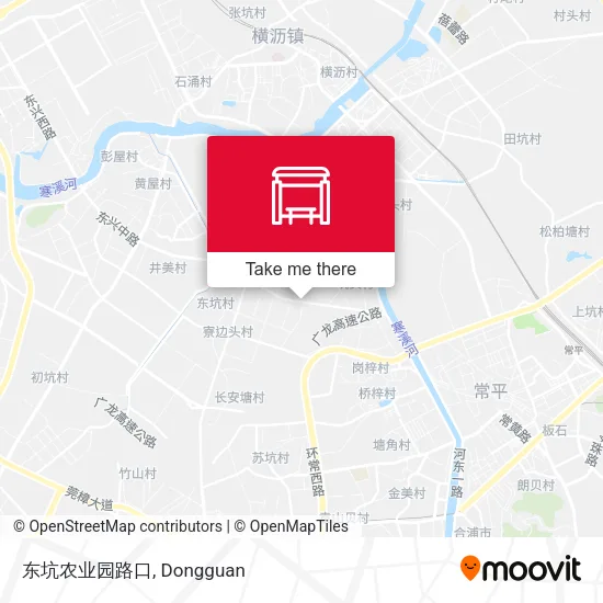 东坑农业园路口 map