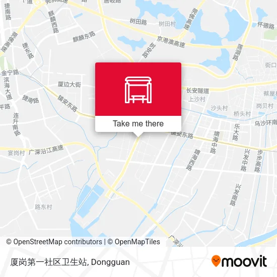 厦岗第一社区卫生站 map