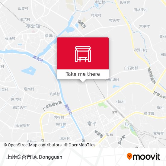 上岭综合市场 map