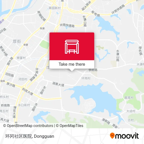 环冈社区医院 map