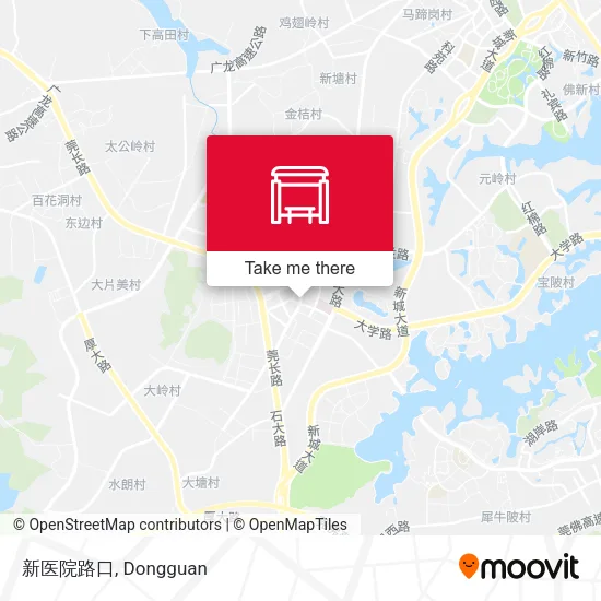 新医院路口 map