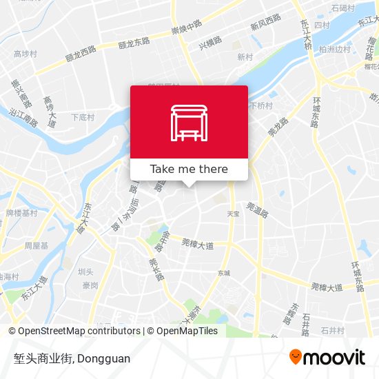 堑头商业街 map