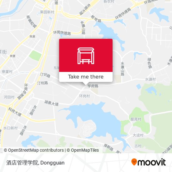 酒店管理学院 map