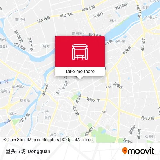 堑头市场 map