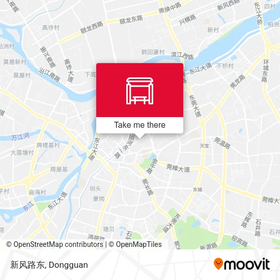 新风路东 map