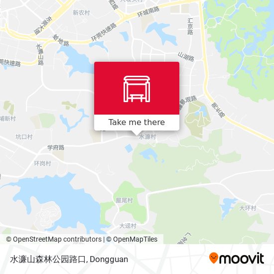 水濂山森林公园路口 map