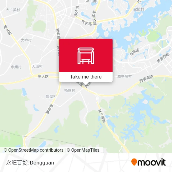 永旺百货 map