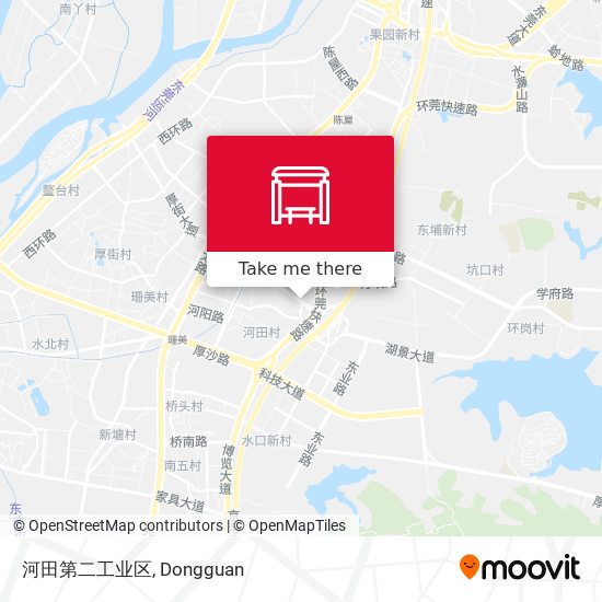 河田第二工业区 map