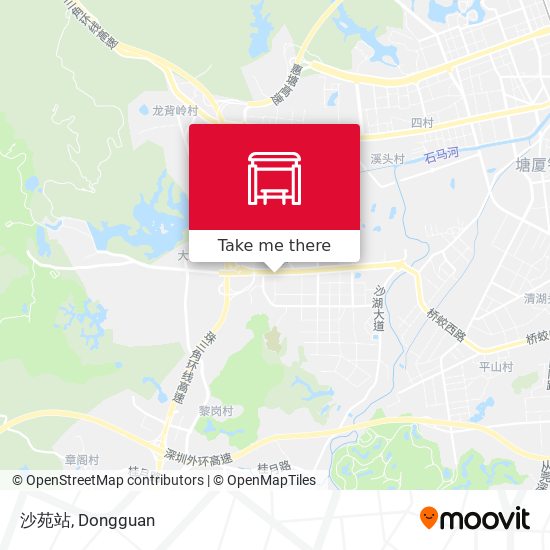 沙苑站 map