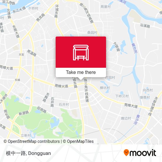 横中一路 map