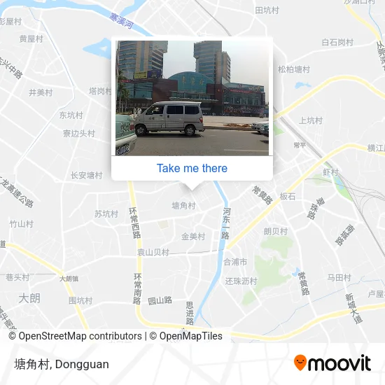 塘角村 map