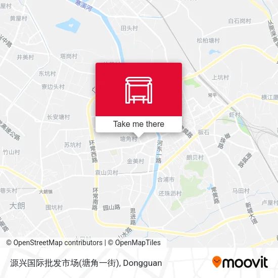 源兴国际批发市场(塘角一街) map