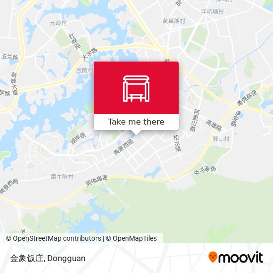 金象饭庄 map