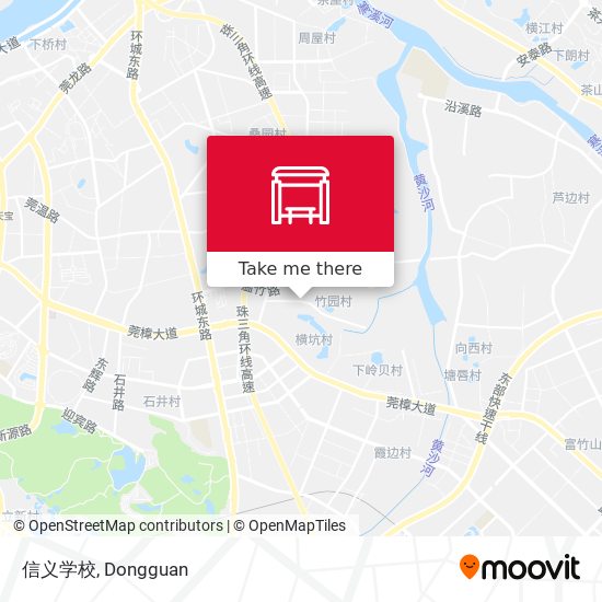 信义学校 map