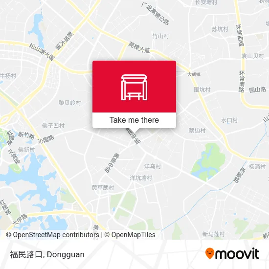福民路口 map
