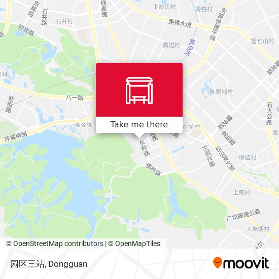 园区三站 map