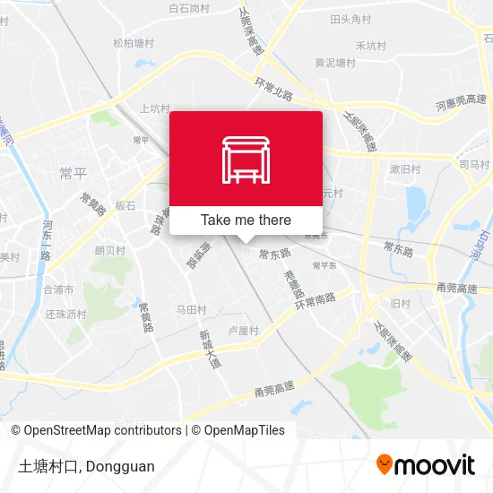 土塘村口 map