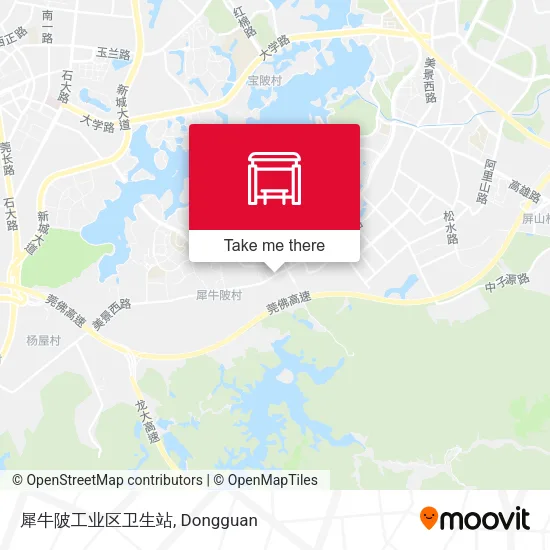 犀牛陂工业区卫生站 map
