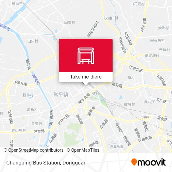 Changping Bus Station map