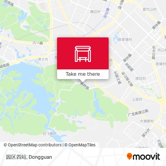 园区四站 map