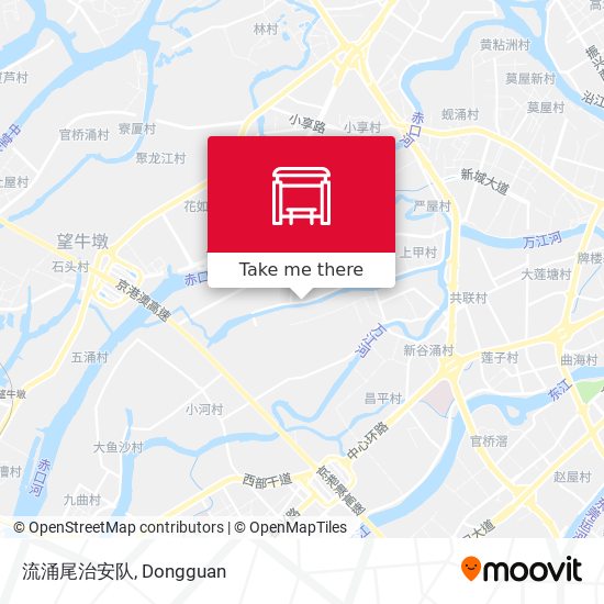 流涌尾治安队 map