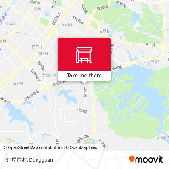 钟屋围村 map