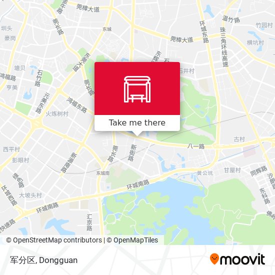 军分区 map