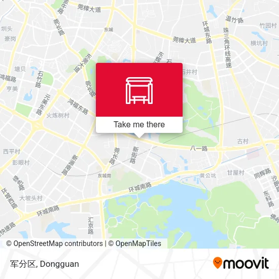 军分区 map