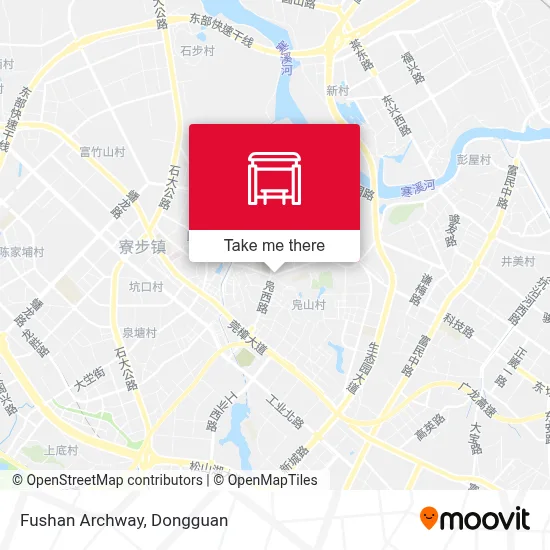 Fushan Archway map