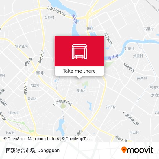 西溪综合市场 map