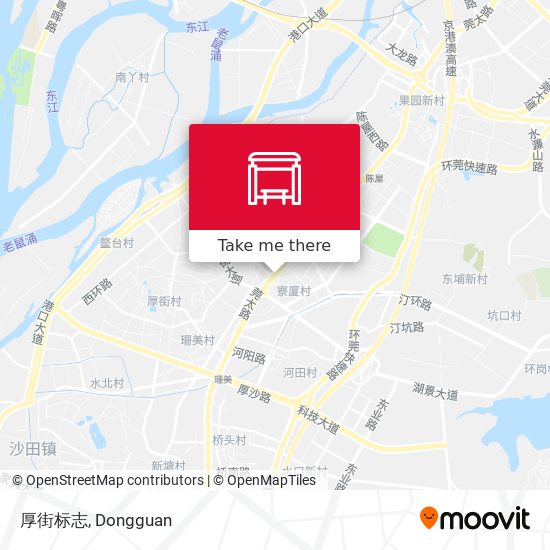 厚街标志 map