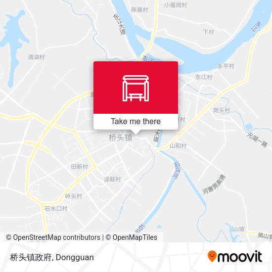 桥头镇政府 map