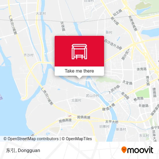 东引 map