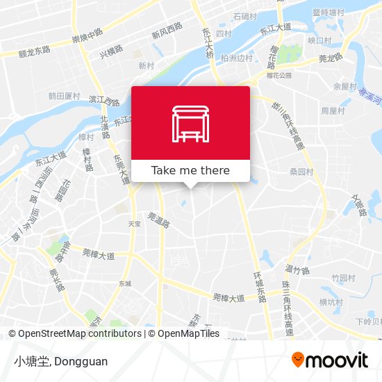 小塘坣 map