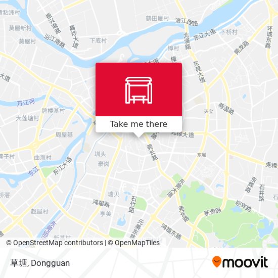 草塘 map