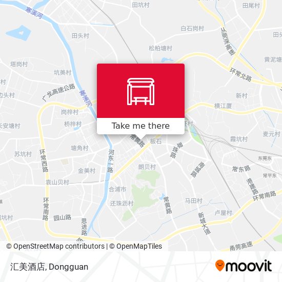 汇美酒店 map
