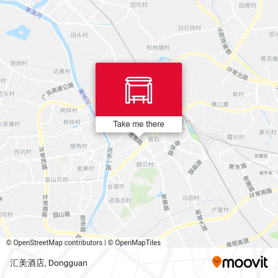 汇美酒店 map