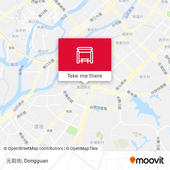 元前街 map