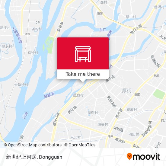 新世纪上河居 map
