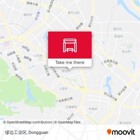 缪边工业区 map