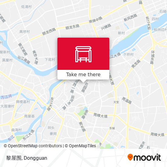 黎屋围 map