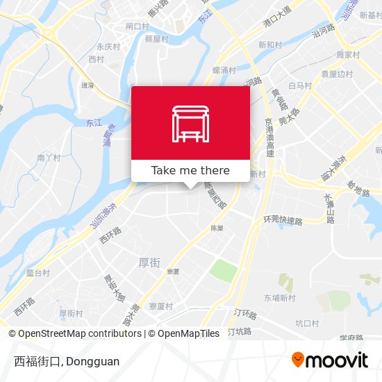 西福街口 map