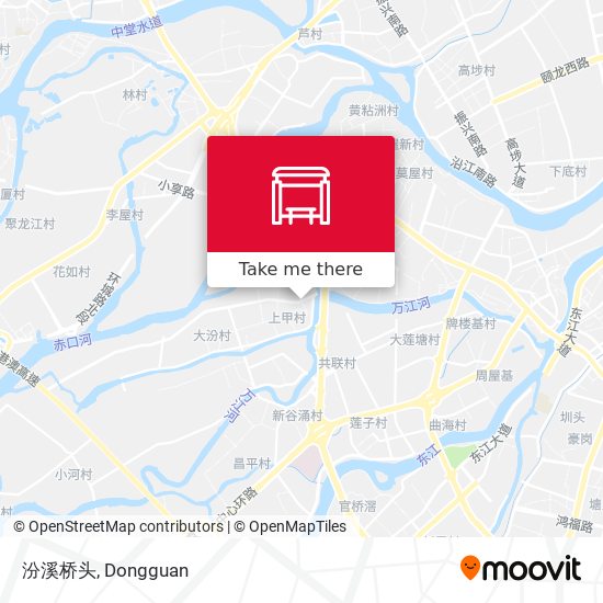 汾溪桥头 map