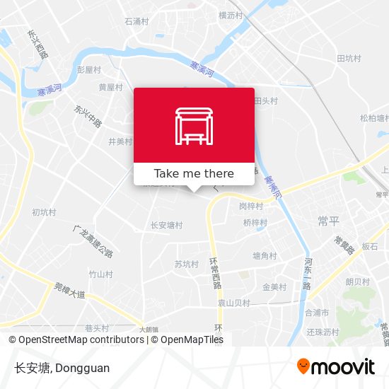 长安塘 map